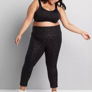 Lane Bryant leopard print leggings NWT